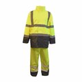 Cordova Rain Suit, Reptyle, Hi-Vis, 2-Piece, Class 3, 3XL SPR3GS3XL